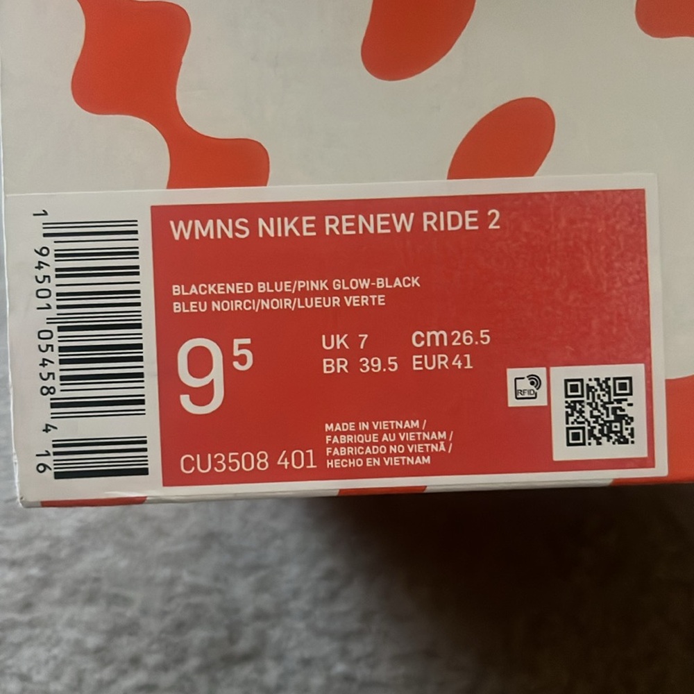 Nike  Renew Blue and Pink Sneakers - Picture 3 of 5